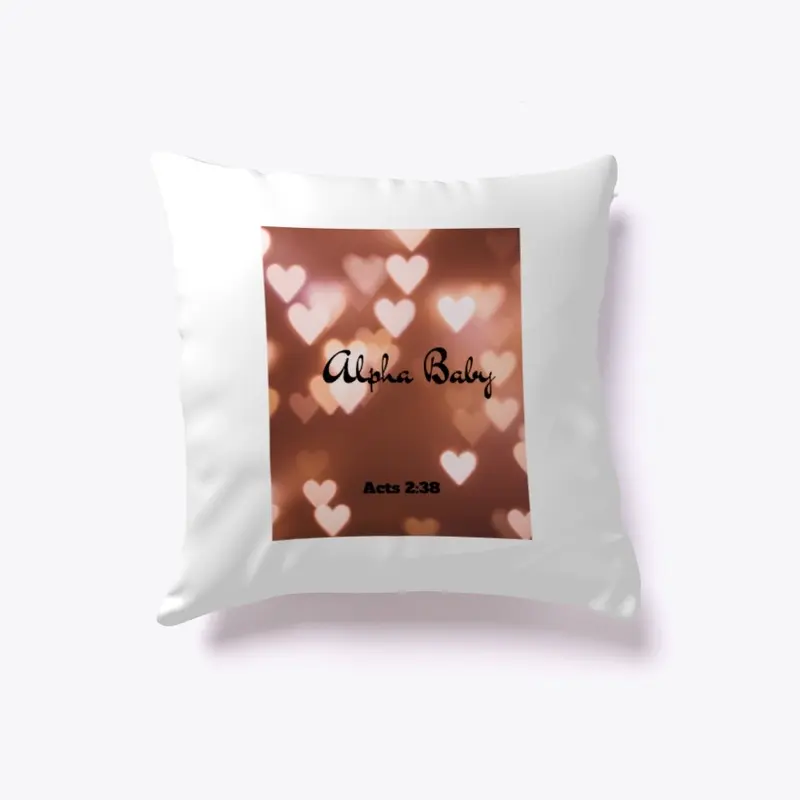 Alpha Baby  Pillow