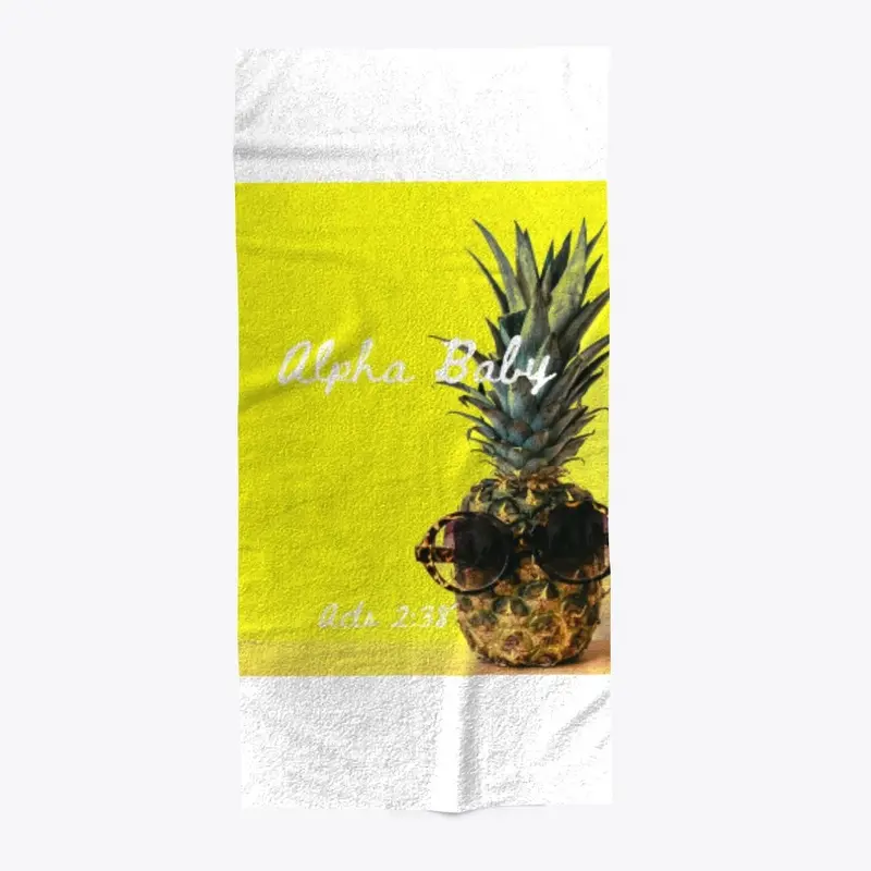 Alpha Baby Sunny Pineapple Collection