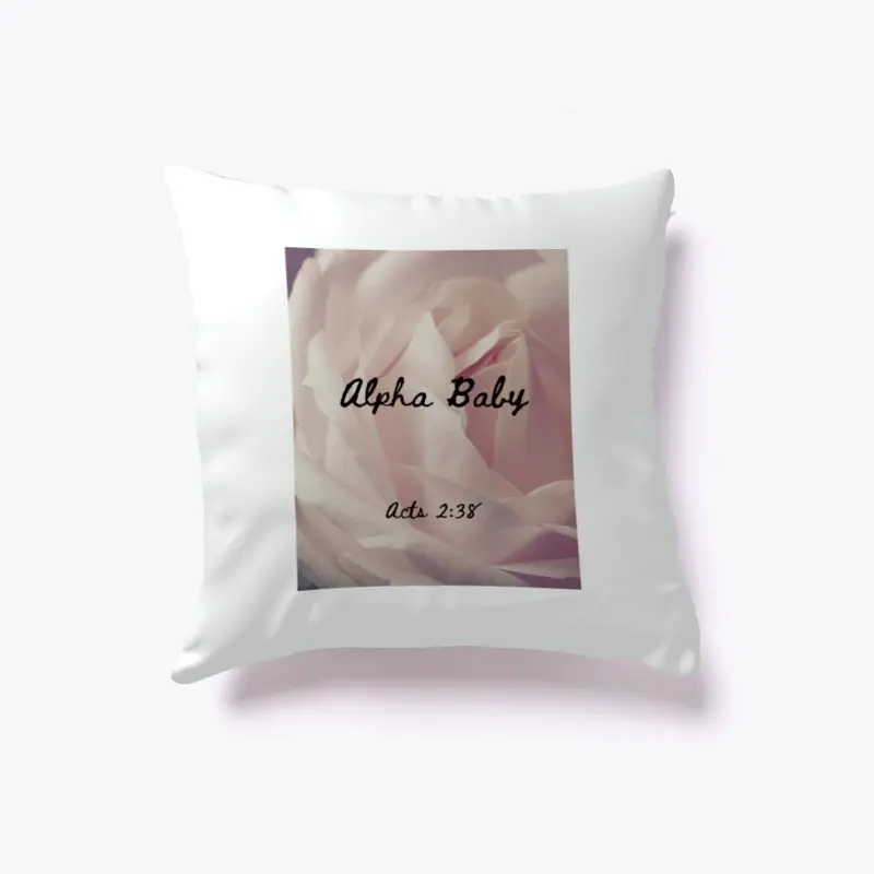 Alpha Baby  Pillow