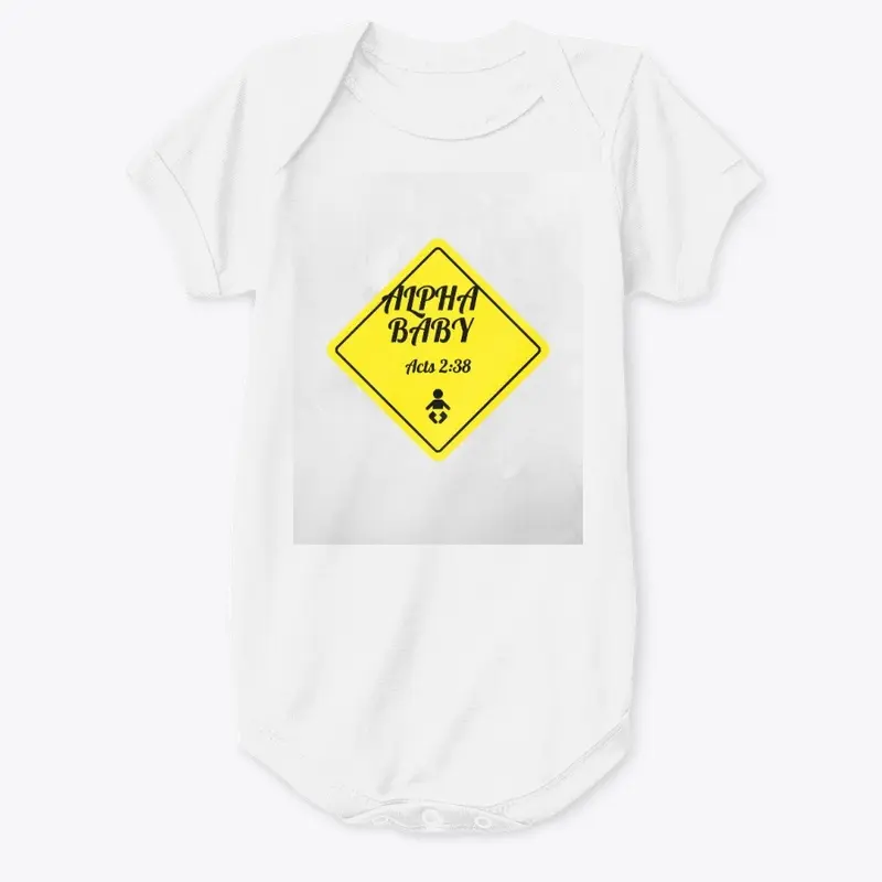 Alpha Baby  Onesie